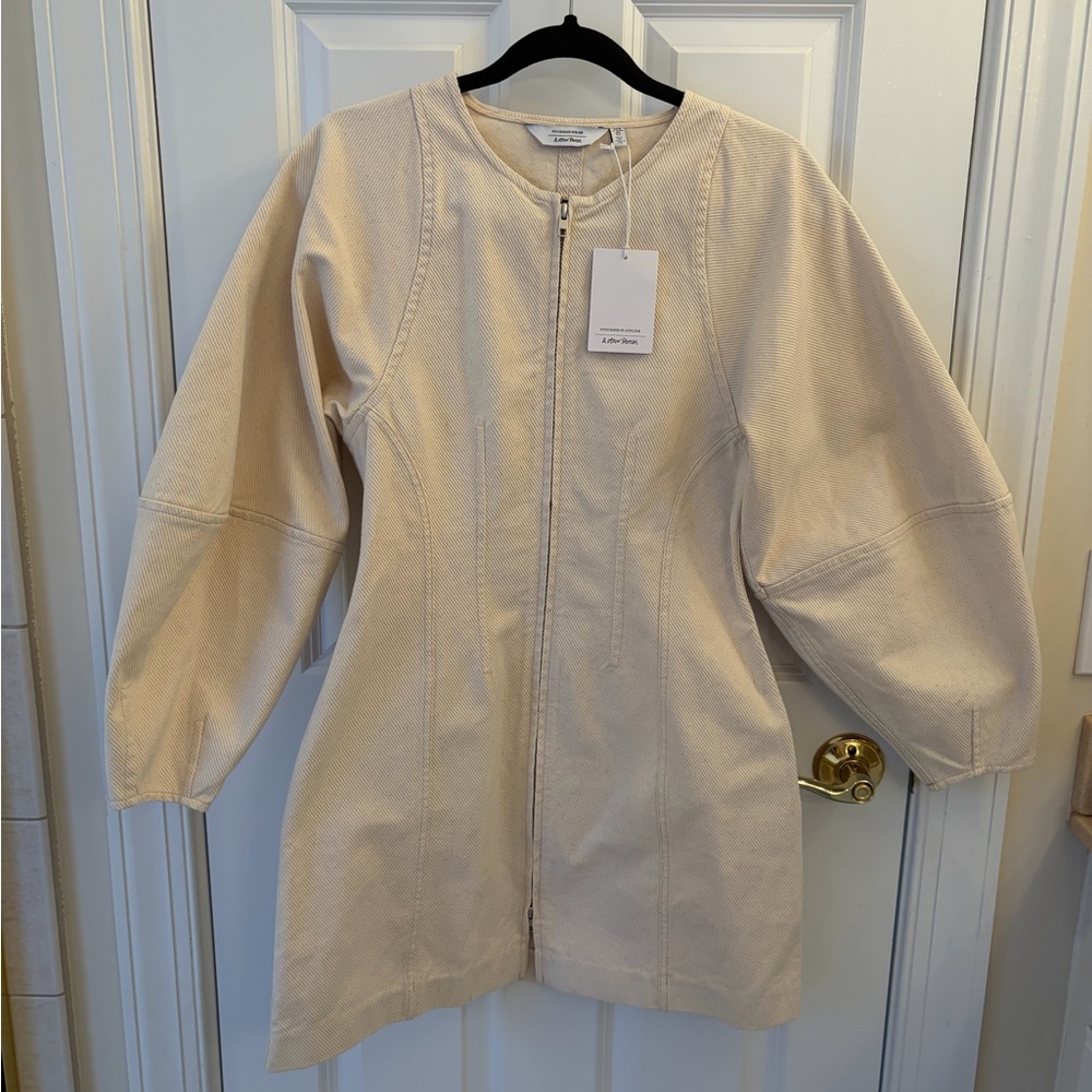 & Other Stories Long Sleeve Short Dress